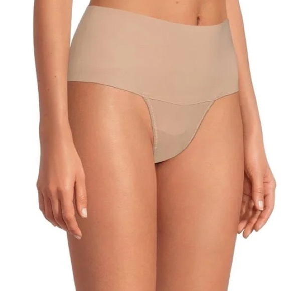 ⭐️NWT,HANKY PANK, BREATHESOFT HI-RISE THONG, Navy Blue, Size Small - Picture 12 of 14